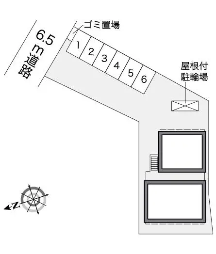 ★手数料０円★枚方市藤阪元町　月極駐車場（LP）